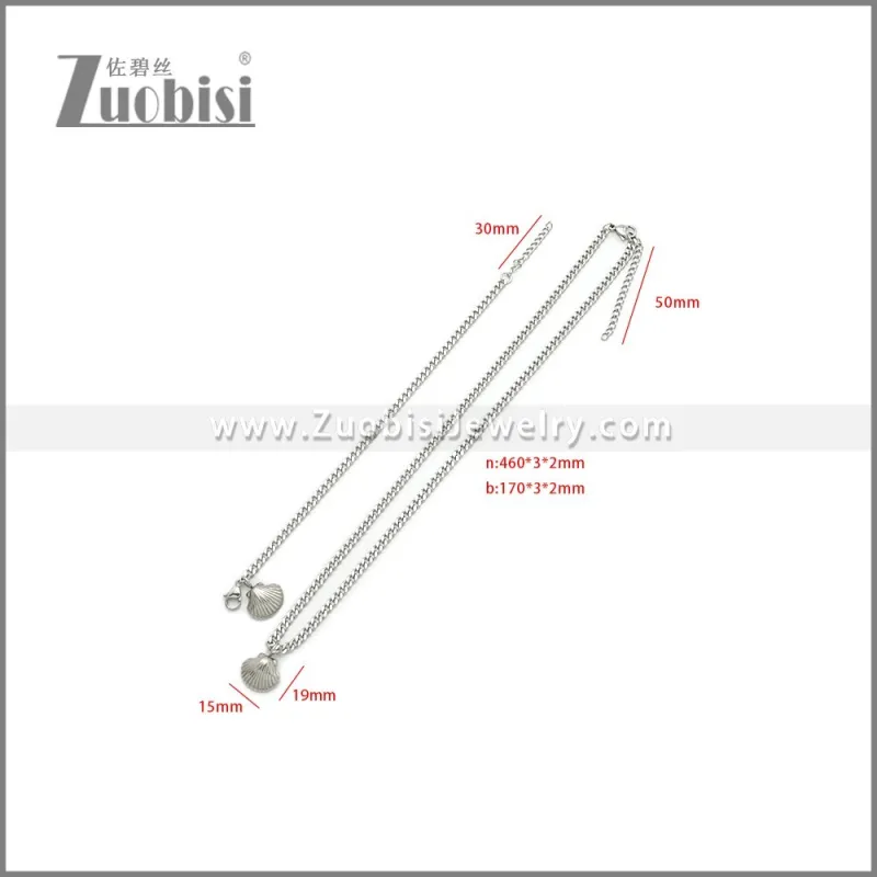 Stainless Steel Jewelry Sets s002988S