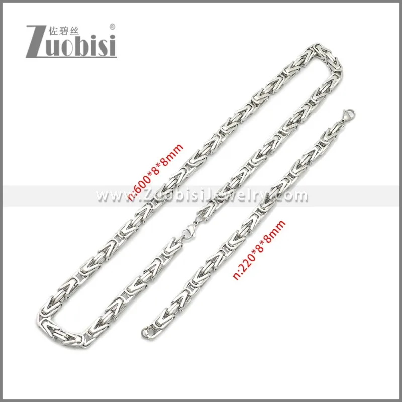 Stainless Steel Jewelry Sets s002996S