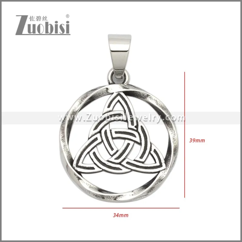 Stainless Steel Pendants p011236S