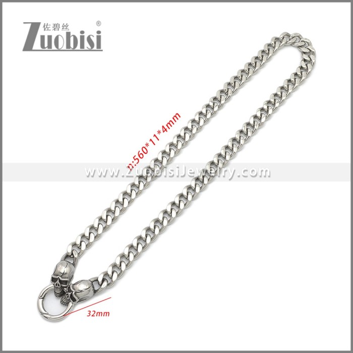 Stainless Steel Necklaces n003288S1