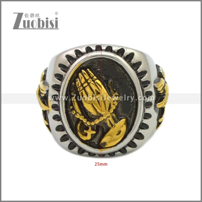 Stainless Steel Rings r009160SHG