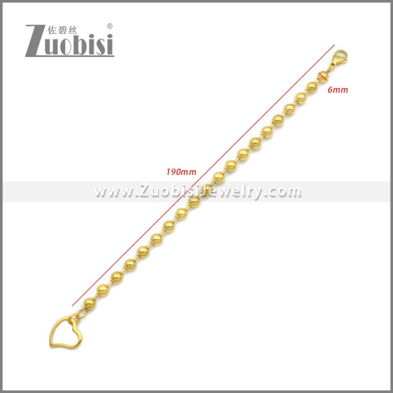 Stainless Steel Bracelets b010219G