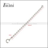 Stainless Steel Bracelets b010257S