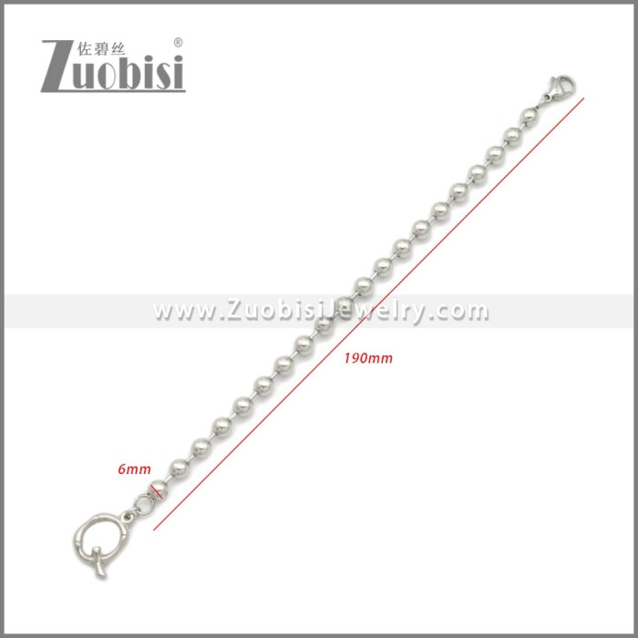 Stainless Steel Bracelets b010271S