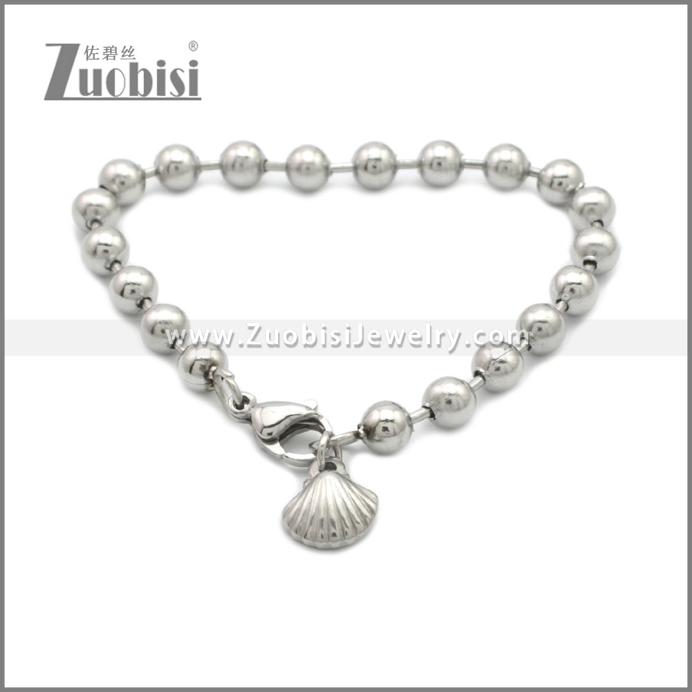 Stainless Steel Bracelets b010282S Zuobisi Jewelry