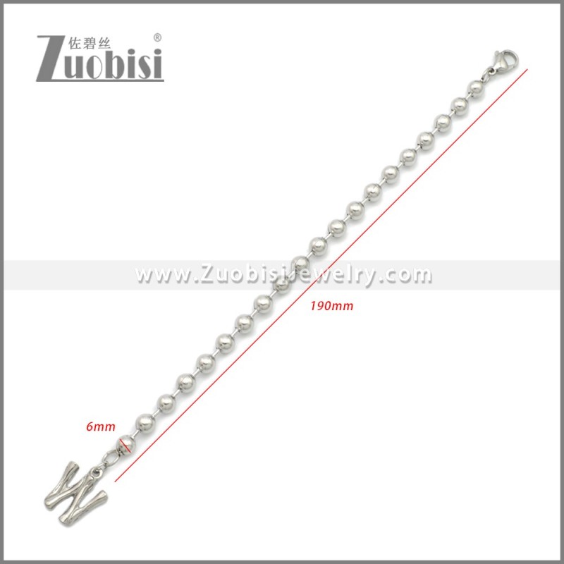 Stainless Steel Bracelets b010276S