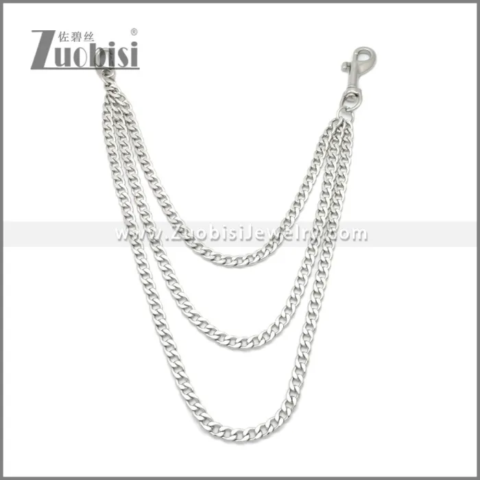 Stainless Steel Biker Wallet Chain for Pants y000063S