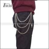 Stainless Steel Biker Wallet Chain for Pants y000063S