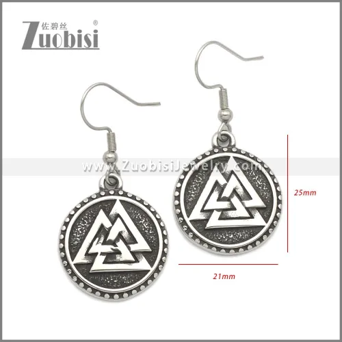 Stainless Steel Earrings e002248SH