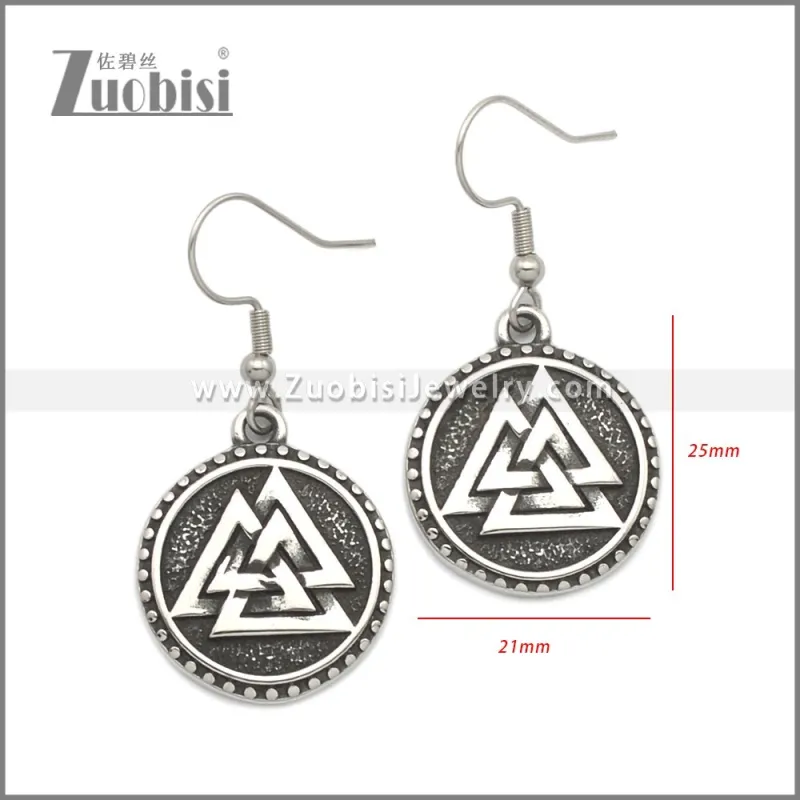 Stainless Steel Earrings e002248SH