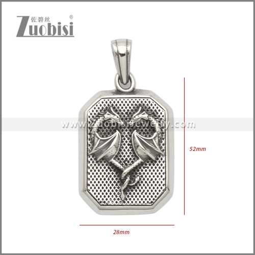 Stainless Steel Pendants p011293SA