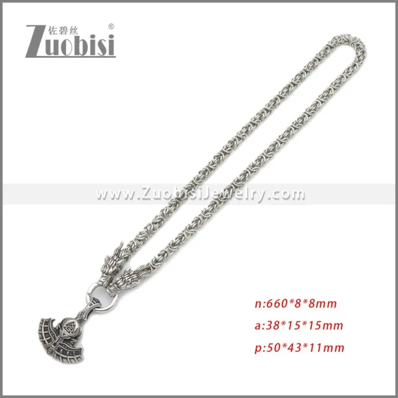 Stainless Steel Necklaces n003284S19