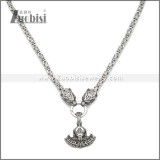 Stainless Steel Necklaces n003283S19