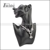 Stainless Steel Necklaces n003283S21