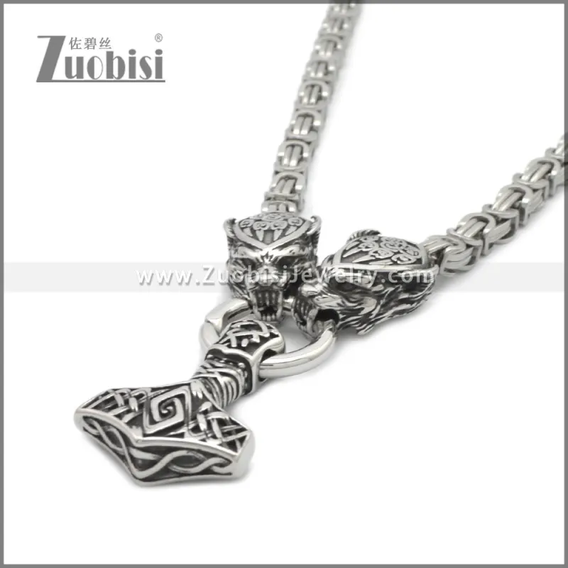 Stainless Steel Necklaces n003283S23