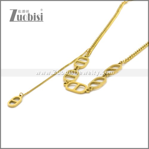 Stainless Steel Necklaces n003313G