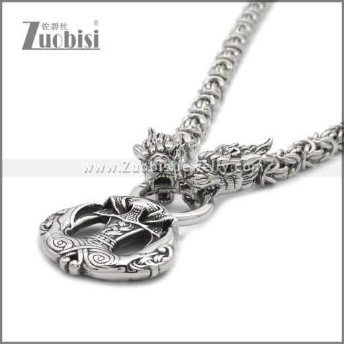 Stainless Steel Necklaces n003284S22