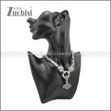 Stainless Steel Necklaces n003285S23