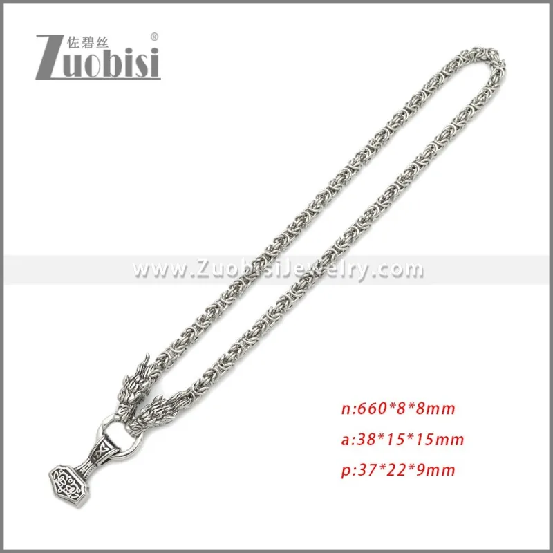 Stainless Steel Necklaces n003284S21