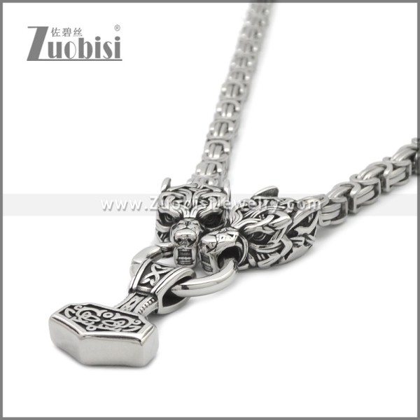 Stainless Steel Necklaces n003285S21