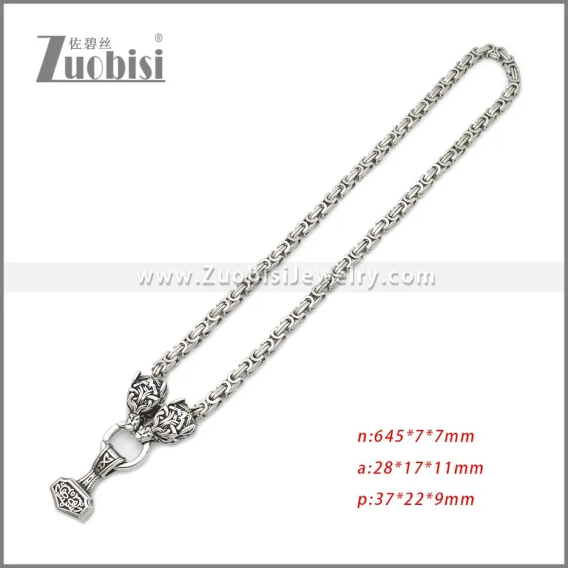 Stainless Steel Necklaces n003285S21