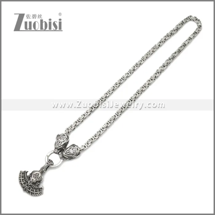 Stainless Steel Necklaces n003283S19