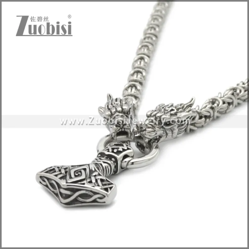Stainless Steel Necklaces n003284S23