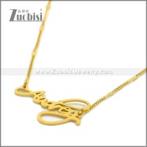 Stainless Steel Necklaces n003347G
