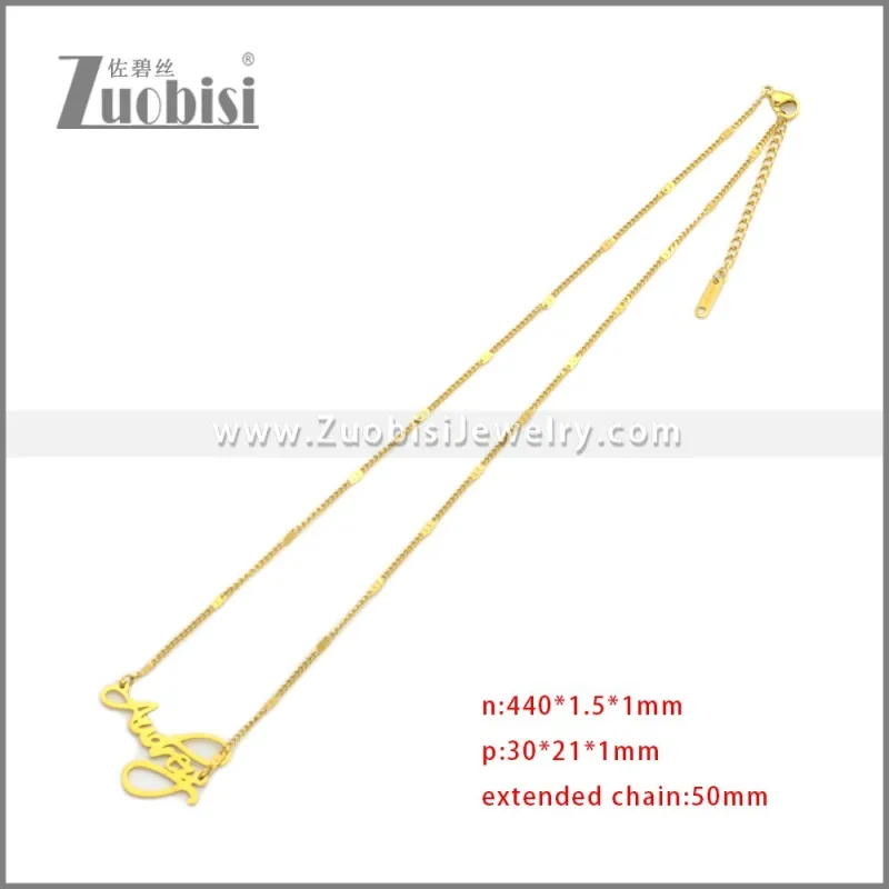 Stainless Steel Necklaces n003347G