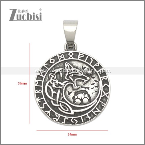 Stainless Steel Pendants p011324SA