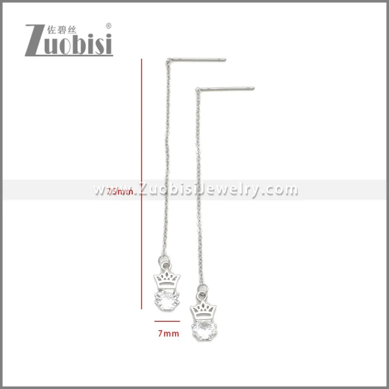 Stainless Steel Earrings e002256S