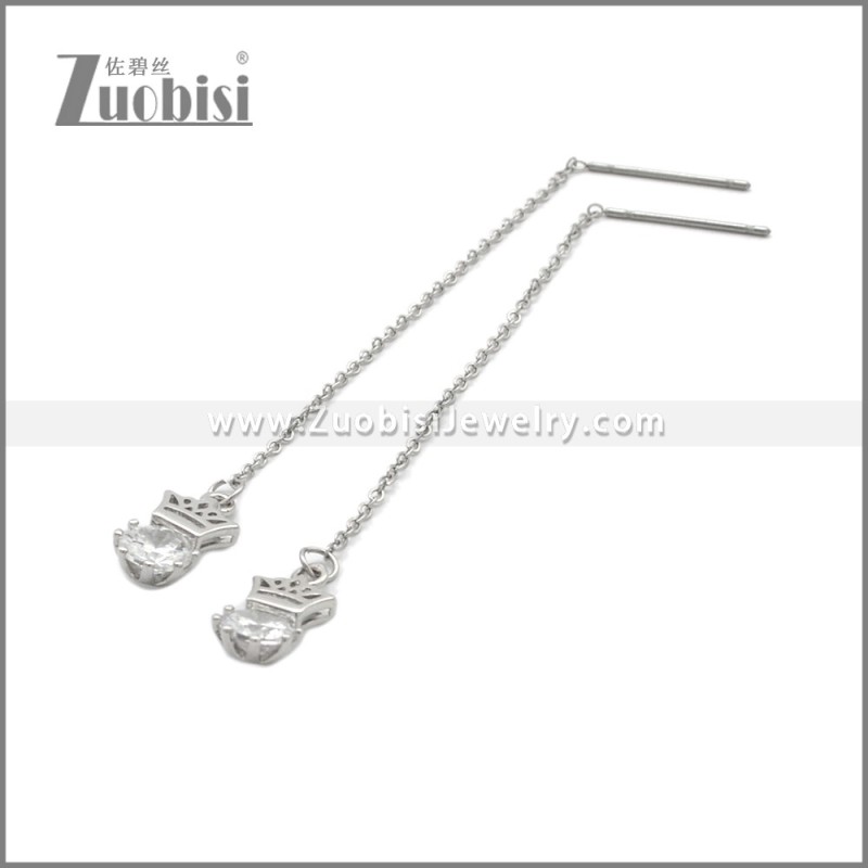 Stainless Steel Earrings e002256S