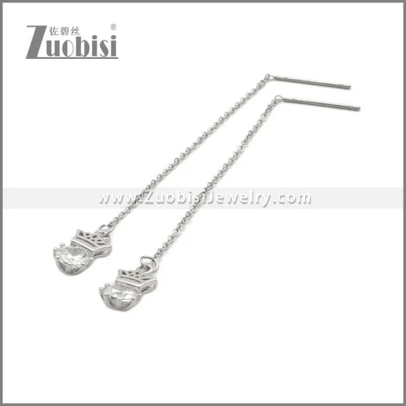 Stainless Steel Earrings e002256S