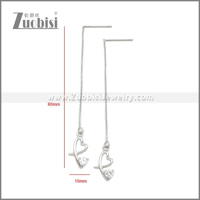 Stainless Steel Earrings e002253S