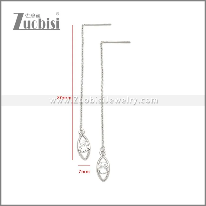 Stainless Steel Earrings e002258S