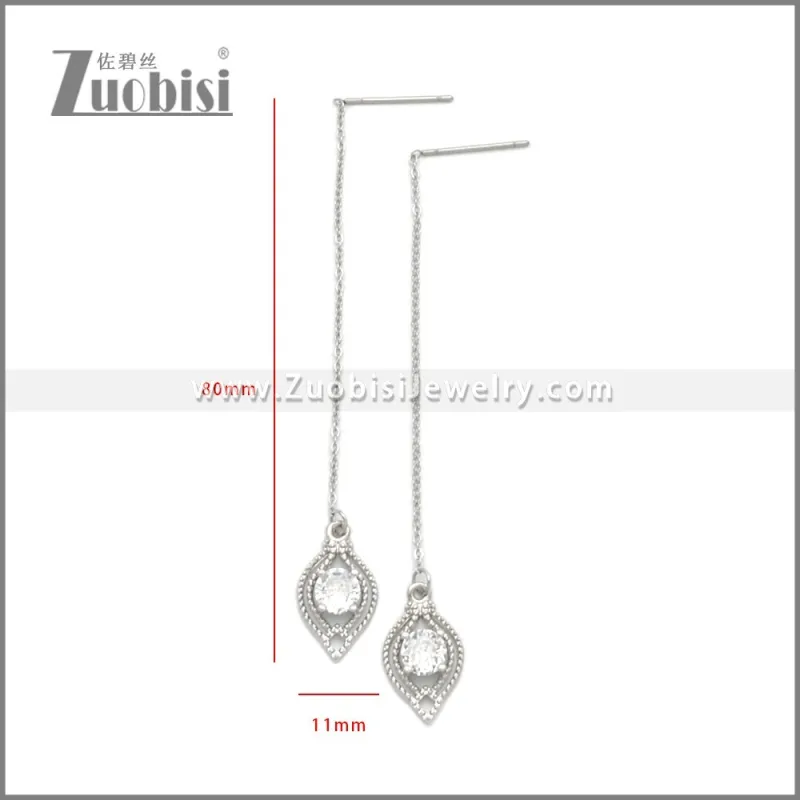 Stainless Steel Earrings e002255S