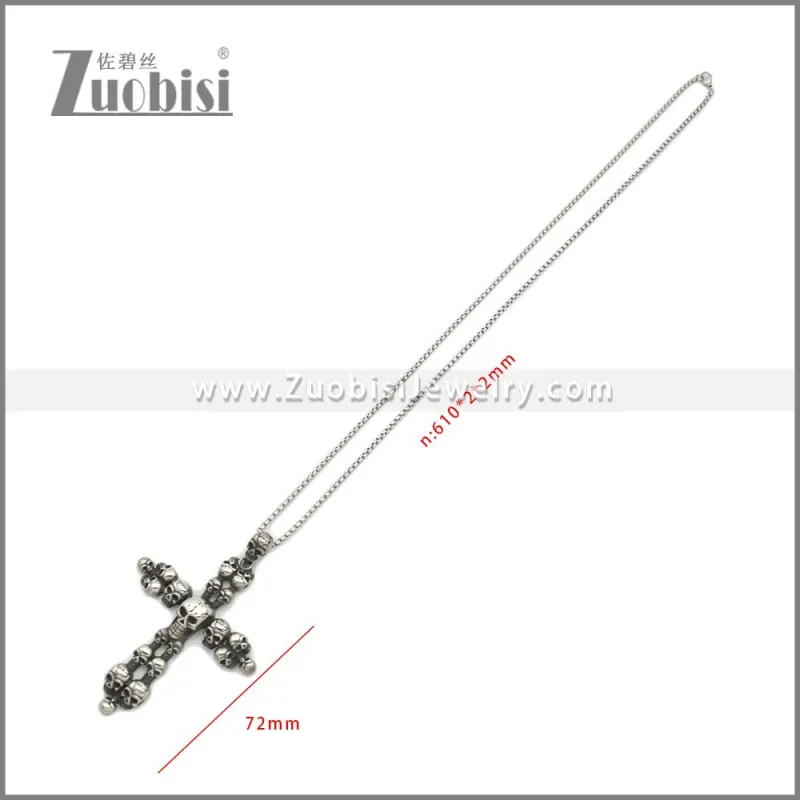 Stainless Steel Necklaces n003355SA