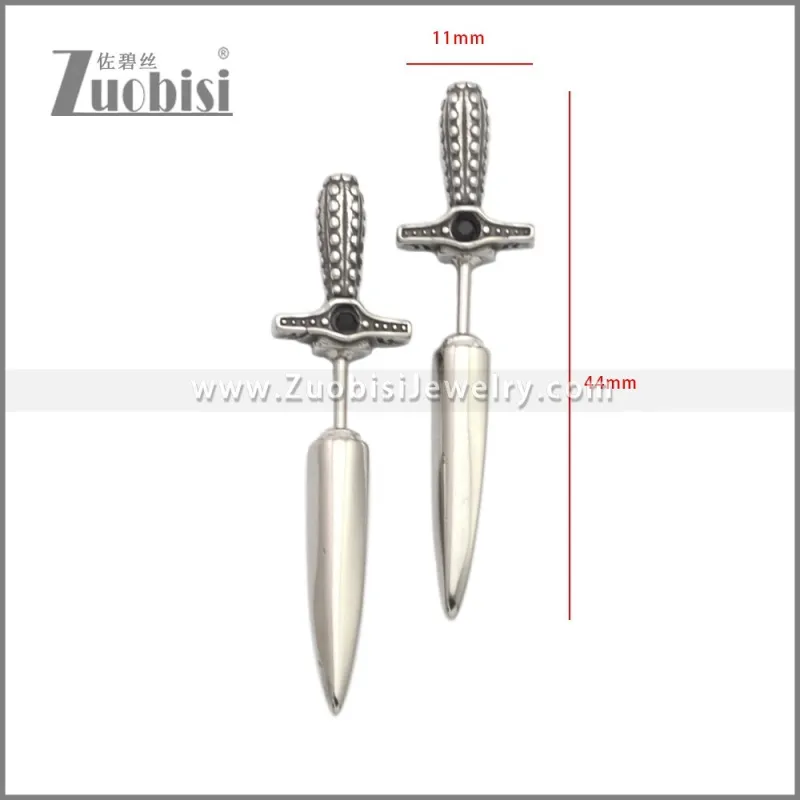 Stainless Steel Earrings e002267S