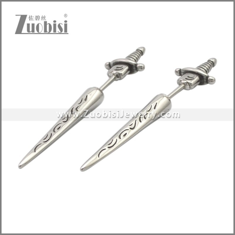 Stainless Steel Earrings e002264S