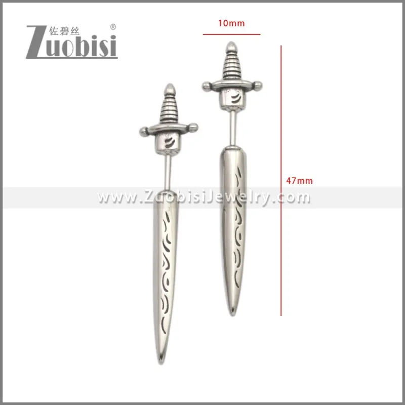 Stainless Steel Earrings e002264S