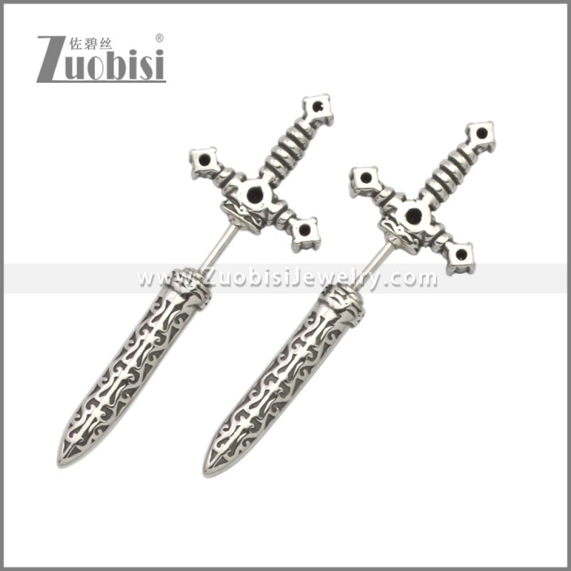 Stainless Steel Earrings e002269S