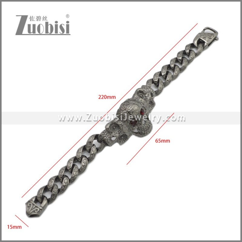 Stainless Steel Bracelet b010318H