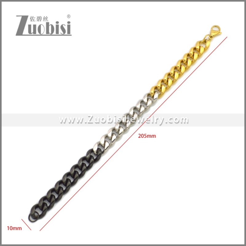 Stainless Steel Bracelet b010327SHG