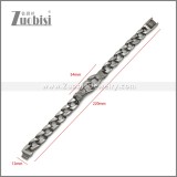 Stainless Steel Bracelet b010321H