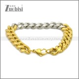 Stainless Steel Bracelet b010327SG1