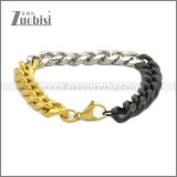 Stainless Steel Bracelet b010327SHG