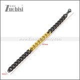 Stainless Steel Bracelet b010327HG