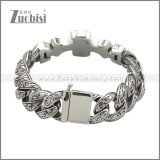 Stainless Steel Bracelet b010328SA