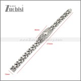 Stainless Steel Bracelet b010330SA