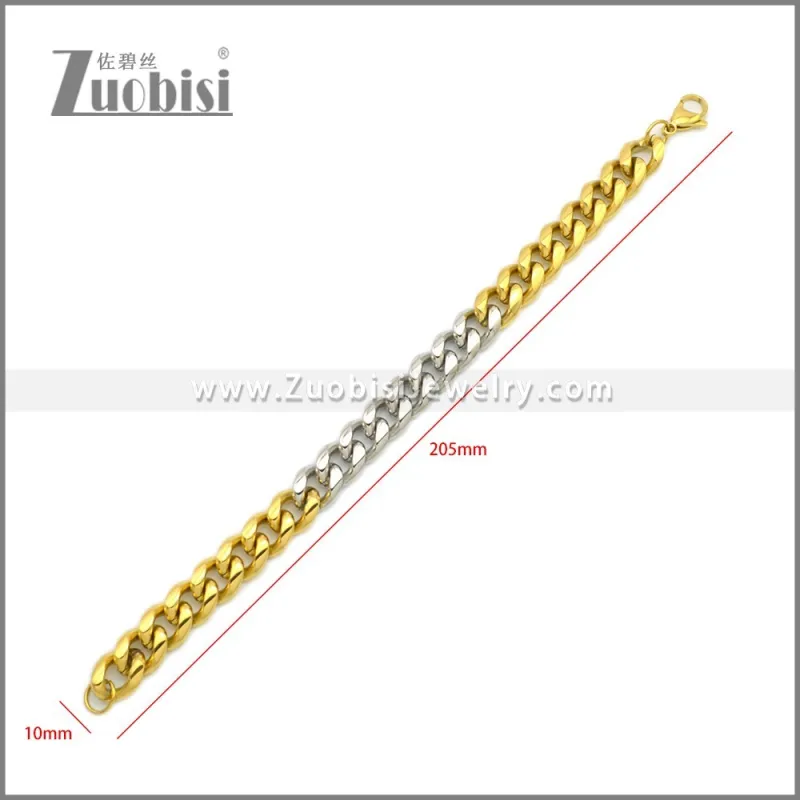 Stainless Steel Bracelet b010327SG1